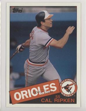 1985 Topps Super - [Base] #48 - Cal Ripken Jr.