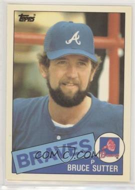 1985 Topps Traded - [Base] - Collector's Edition (Tiffany) #115T - Bruce Sutter