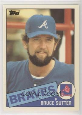 1985 Topps Traded - [Base] - Collector's Edition (Tiffany) #115T - Bruce Sutter