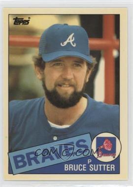 1985 Topps Traded - [Base] - Collector's Edition (Tiffany) #115T - Bruce Sutter