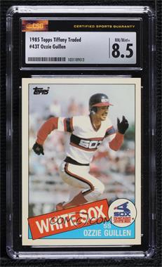1985 Topps Traded - [Base] - Collector's Edition (Tiffany) #43T - Ozzie Guillen [CSG 8.5 NM/Mint+]
