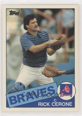 1985 Topps Traded - [Base] #20T - Rick Cerone