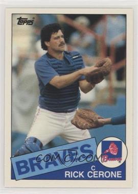 1985 Topps Traded - [Base] #20T - Rick Cerone