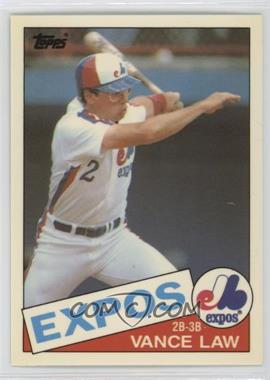 1985 Topps Traded - [Base] #73T - Vance Law [EX to NM]