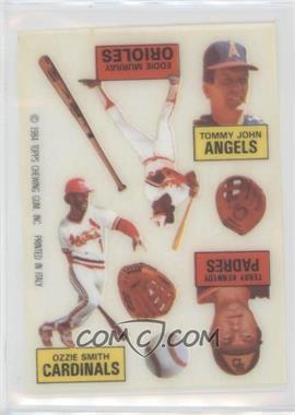 1985 Topps Transfers - [Base] #_MSSK - Terry Kennedy, Ozzie Smith, Tom Seaver, Eddie Murray