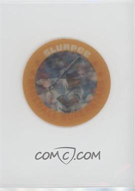 1986 7 Eleven Slurpee Triple Stars Coins - East Region - Orange Back #XI - George Bell, Darryl Strawberry, Dave Winfield
