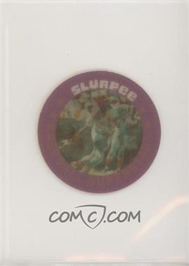 1986 7 Eleven Slurpee Triple Stars Coins - Midwest Region - Dark Yellow Back Purple Front #IV - Harold Baines, Pedro Guerrero, Dave Parker