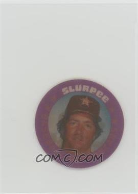 1986 7 Eleven Slurpee Triple Stars Coins - Midwest Region - Dark Yellow Back Purple Front #XII - Jeff Lahti, Ted Power, Dave Smith