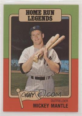 1986 Big League Chew Home Run Legends - Food Issue [Base] #6 - Mickey Mantle [EX to NM]