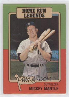 1986 Big League Chew Home Run Legends - Food Issue [Base] #6 - Mickey Mantle [EX to NM]