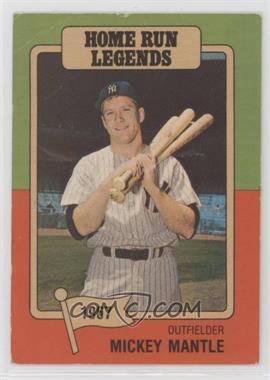 1986 Big League Chew Home Run Legends - Food Issue [Base] #6 - Mickey Mantle [EX to NM]