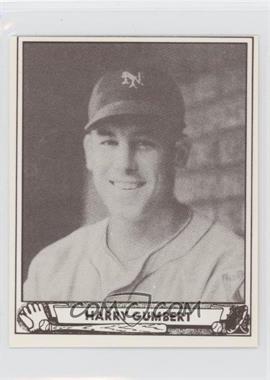 1986 CCC 1940 Play Ball Reprints - [Base] #86 - Harry Gumbert