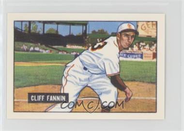 1986 C.C.C. 1951 Bowman Reprints - [Base] #244 - Cliff Fannin