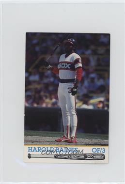 1986 Coca-Cola Chicago White Sox - [Base] #3 - Harold Baines