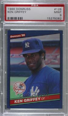 1986 Donruss - [Base] #126 - Ken Griffey [PSA 9 MINT]