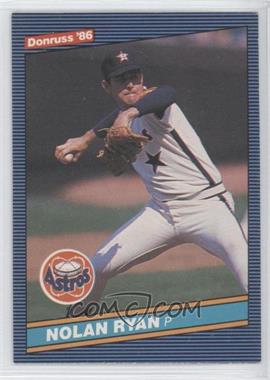 1986 Donruss - [Base] #258 - Nolan Ryan