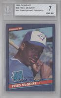 Rated Rookie - Fred McGriff [BGS 7 NEAR MINT]