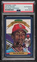 Diamond Kings - Willie McGee [PSA/DNA Encased]