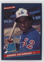 Rated Rookie - Andres Galarraga (Accent Mark over Name on Back)