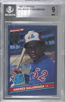 Rated Rookie - Andres Galarraga (Accent Mark over Name on Back) [BGS 9&nbs…