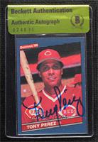 Tony Perez [BAS Authentic]