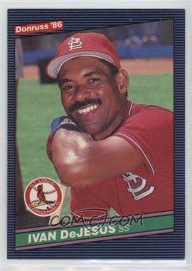 1986 Donruss - [Base] #449 - Ivan DeJesus