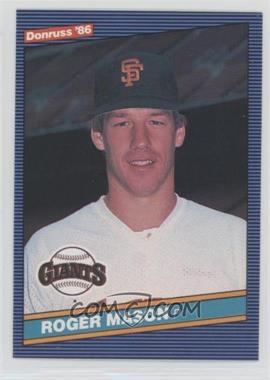 1986 Donruss - [Base] #633 - Roger Mason