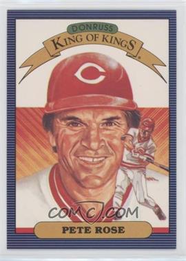 1986 Donruss - [Base] #653 - Pete Rose