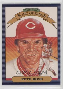 1986 Donruss - [Base] #653 - Pete Rose