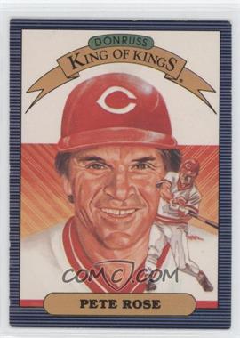 1986 Donruss - [Base] #653 - Pete Rose