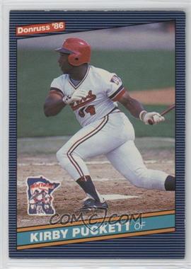 1986 Donruss - [Base] #72 - Kirby Puckett [Noted]