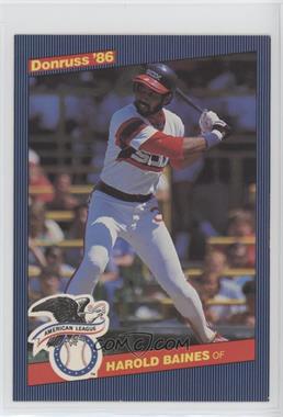 1986 Donruss All-Stars - [Base] #49 - Harold Baines