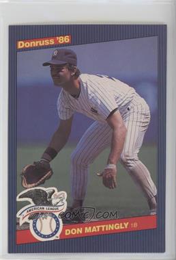 1986 Donruss All-Stars - [Base] #50 - Don Mattingly