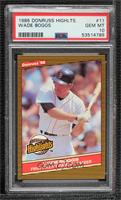 Wade Boggs [PSA 10 GEM MT]