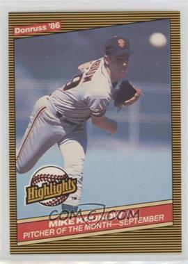 1986 Donruss Highlights - Box Set [Base] #49 - Mike Krukow