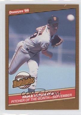 1986 Donruss Highlights - Box Set [Base] #49 - Mike Krukow