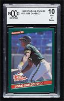 Jose Canseco [BCCG 10 Mint or Better]