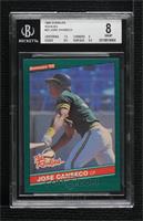 Jose Canseco [BGS 8 NM‑MT]
