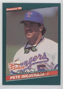 1986 Donruss The Rookies - Box Set [Base] #23 - Pete Incaviglia