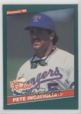 1986 Donruss The Rookies - Box Set [Base] #23 - Pete Incaviglia