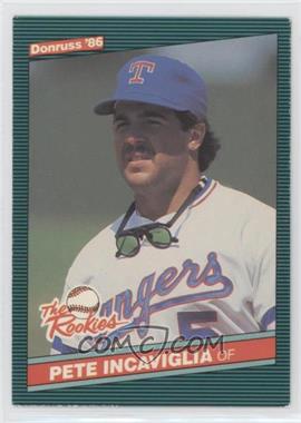 1986 Donruss The Rookies - Box Set [Base] #23 - Pete Incaviglia