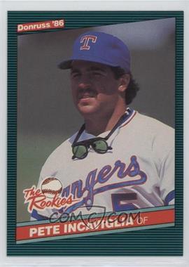 1986 Donruss The Rookies - Box Set [Base] #23 - Pete Incaviglia