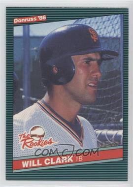 1986 Donruss The Rookies - Box Set [Base] #32 - Will Clark