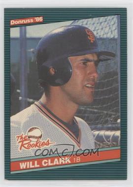 1986 Donruss The Rookies - Box Set [Base] #32 - Will Clark