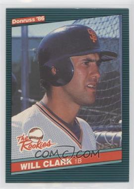 1986 Donruss The Rookies - Box Set [Base] #32 - Will Clark