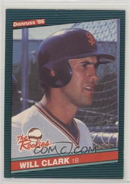 1986 Donruss The Rookies - Box Set [Base] #32 - Will Clark