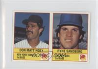 Don Mattingly, Ryne Sandberg