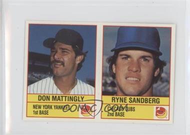 1986 Dorman's Cheese - [Base] #DMRS - Don Mattingly, Ryne Sandberg