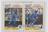 George Brett, Tim Raines [Poor to Fair]