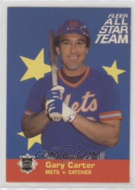 1986 Fleer - All Star Team #4 - Gary Carter